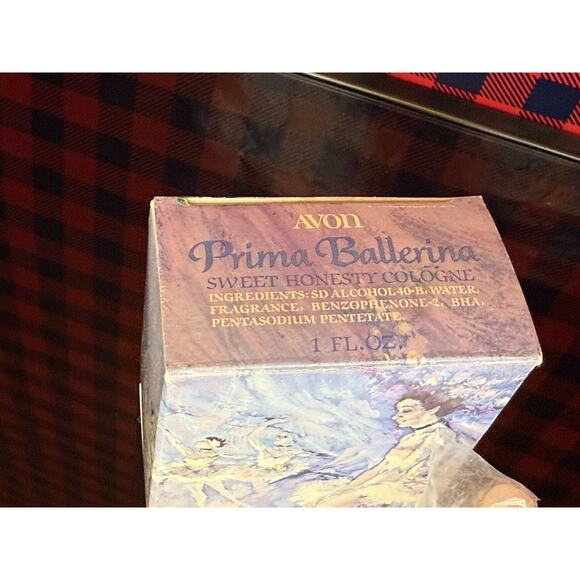 NIB Avon Prima Ballerina Cologne Bottle In Original Box - Picture 3 of 7
